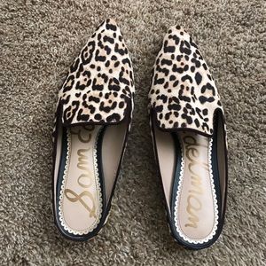 Sam Edelman | Leopard Calf-Hair Mules